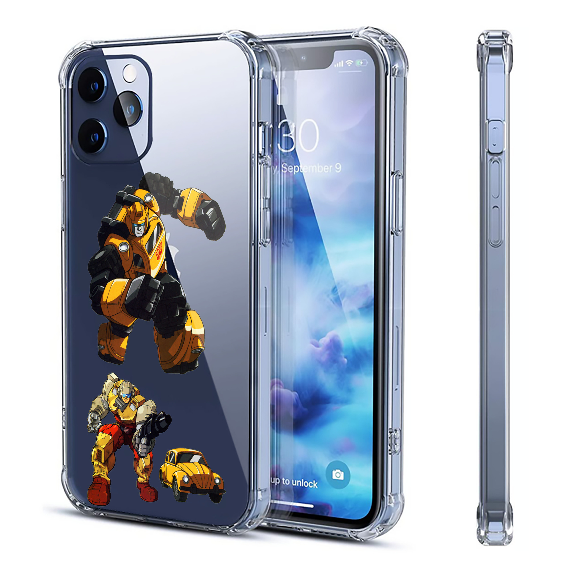 （画像用）  【iPhone 12シリーズ対応】透明スマホケース（クリアソフトケース）